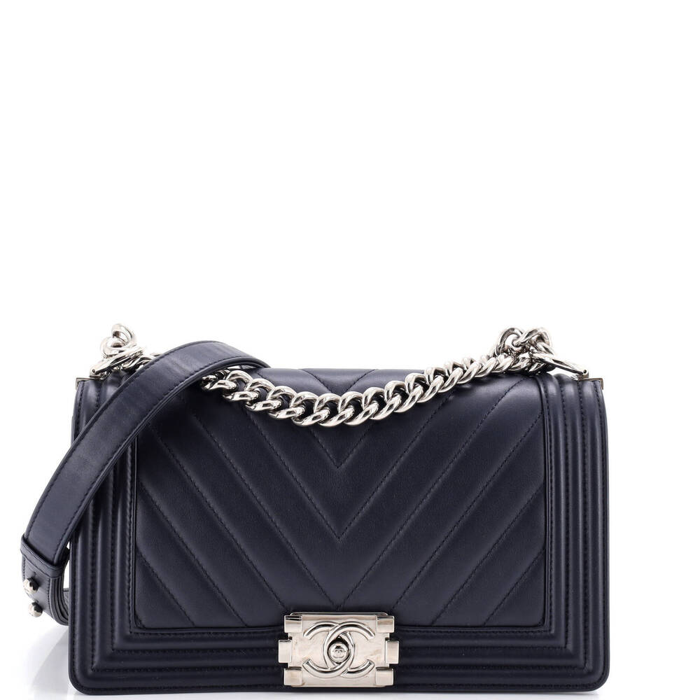 Chanel Old Medium Boy Flap Bag